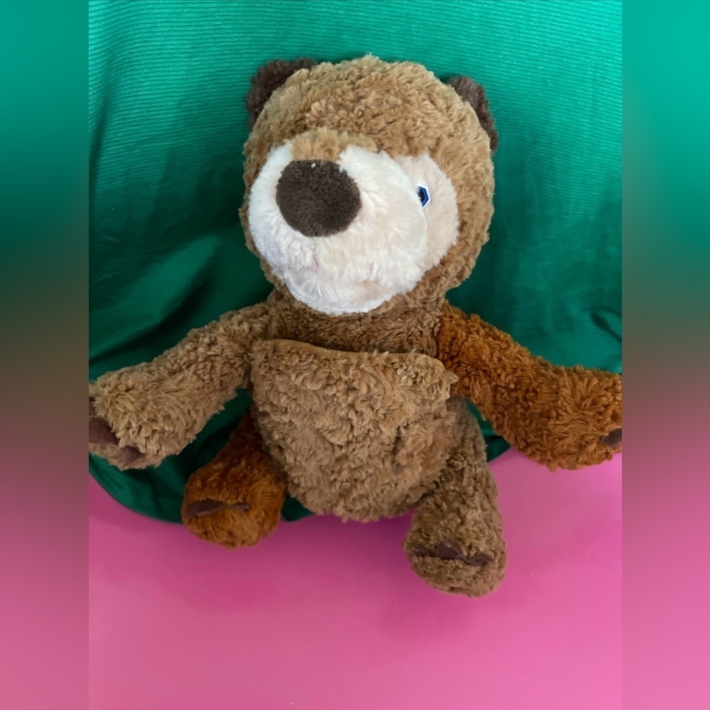 Zoobies Book Buddies Eric Carle Brown Bear What Do You See Plush Soft Story Book